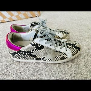 Golden Goose Superstar Snake-print sneaker